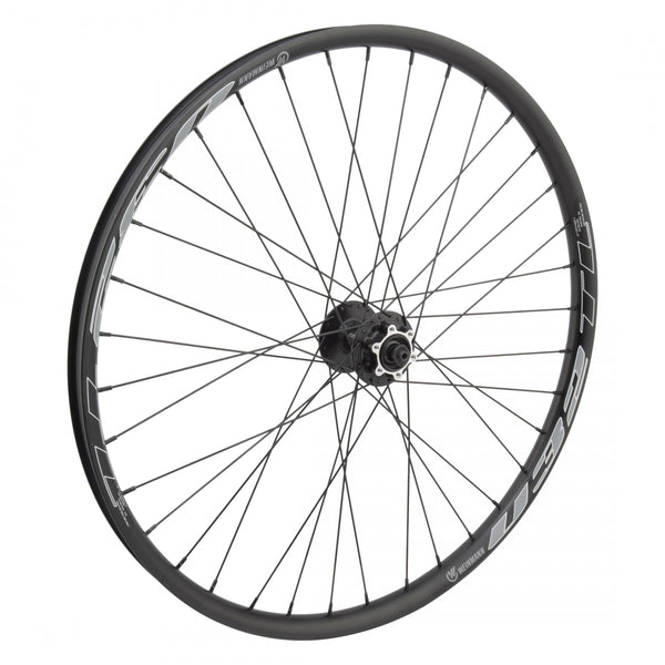 FRONT 26x1.5 559x27 WEI U32TL DISC BLACK TBLS 36 SHIMANO TX506 6B BLACK 100mm 14gBK