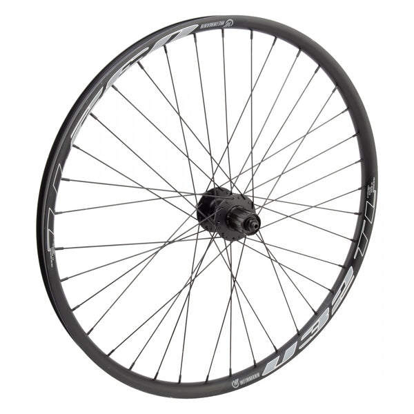 REAR 26x1.5 559x27 WEI U32TL DISC BLACK TBLS 36 SHIMANO TX506 8-10sCAS 6B BLACK 135mm 14gBK