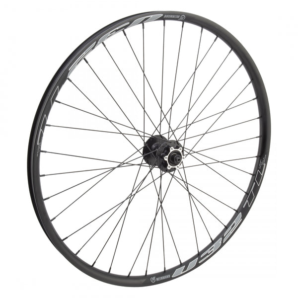 FRONT 27.5 584x27 WEI U32TL DISC BLACK TBLS 36 SHIMANO TX506 6B BLACK 100mm 14gBK