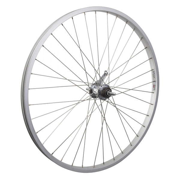 REAR 26x1.75 559x25 ALLOY SILVER 36 SHIMANO CB 110mm SS2.0SL w/TRIM KIT