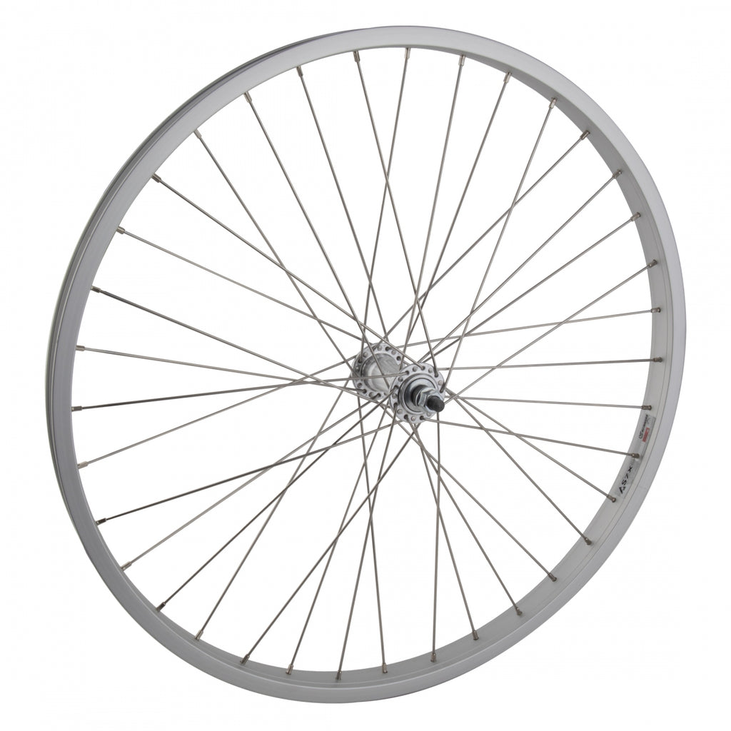 FRONT 24x1.75 507x25 ALLOY SILVER 36 ALLOY BO 3/8 SILVER SS2.0SL