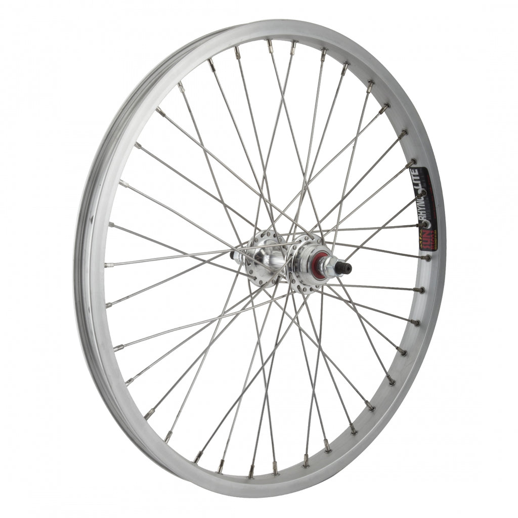 REAR 20x1.75 406x22 SUN RHYNO LITE SILVER 36 BP FF SEAL 3/8 SILVER 110mm SS2.0SL