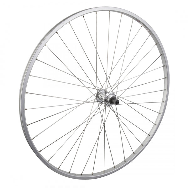 REAR 700 622x17 WEI AS23X SILVER 36 ALLOY FW 5/6/7sp QR SILVER 126mm SS2.0SL