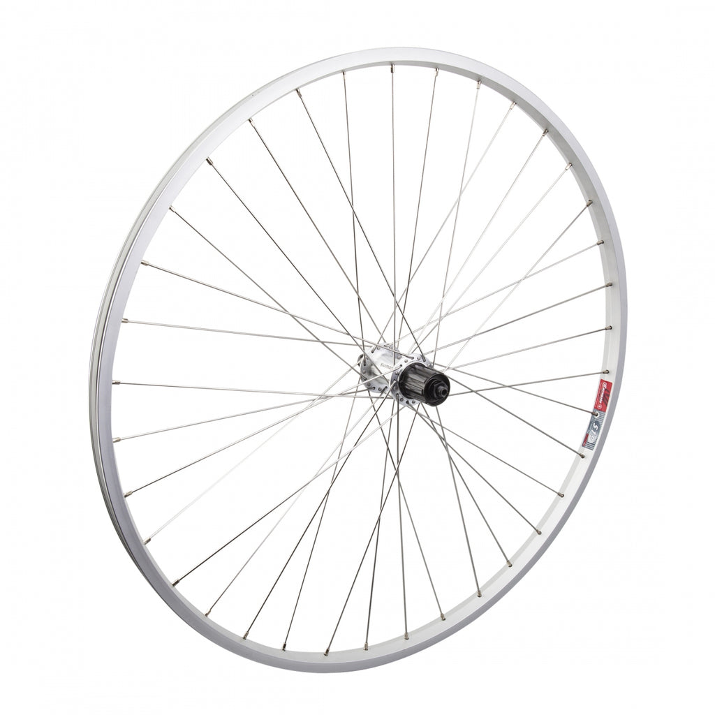 REAR 700x35 622x19 ALLOY SILVER 36 WHEEL MASTER MT50108-10sCAS QR SILVER 135mm SS2.0SL