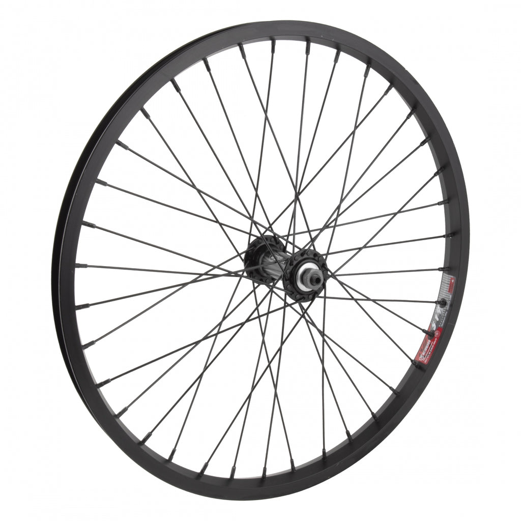 FRONT 20x1.75 406x19 ALLOY BLACK 36 ALLOY QR BLACK 14gBK