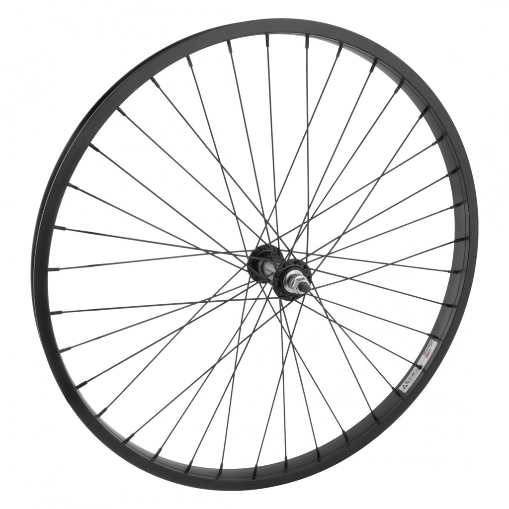 FRONT 24x1.75 507x25 ALLOY BLACK 36 ALLOY BO 3/8 BLACK 14gBK
