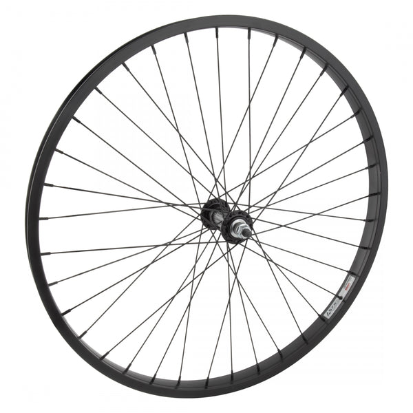 FRONT 24x1.75 507x25 ALLOY BLACK 36 ALLOY BO 3/8 BLACK 14gBK