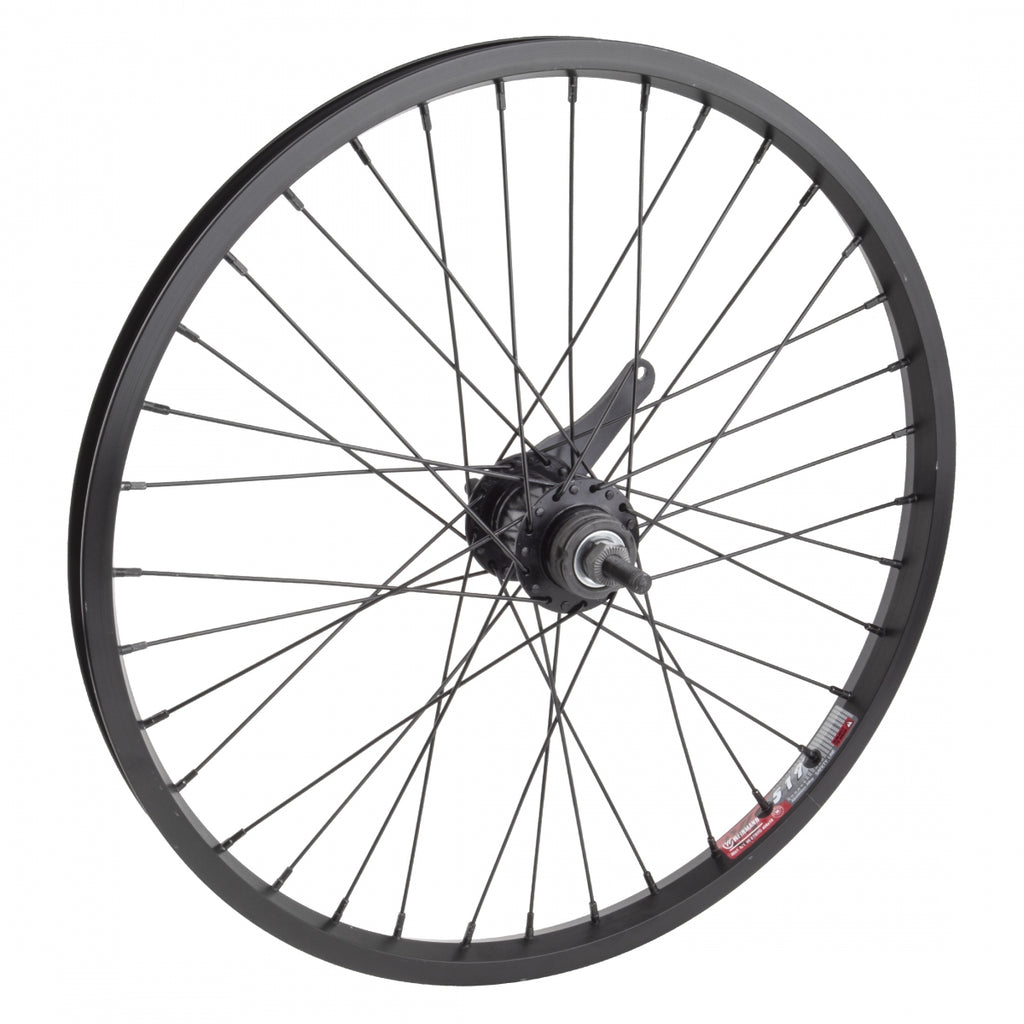 REAR 20x1.75 406x19 ALLOY BLACK 36 KT CB 110mm 14gBK w/TRIM KIT