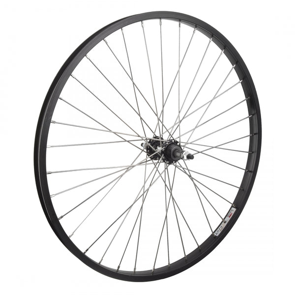 REAR 26x1.75 559x25 ALLOY BLACK 36 ALLOY FW 5/6/7sp BO BLACK 135mm 12gSS