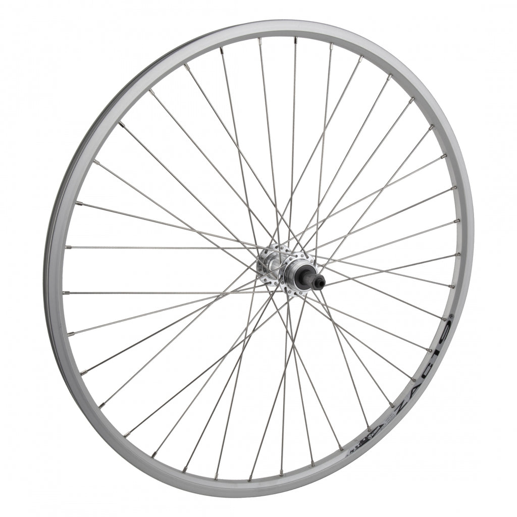 REAR 26x1.5 559x19 WEI ZAC19 SILVER 36 ALLOY FW 5/6/7sp QR SILVER 135mm SS2.0SL