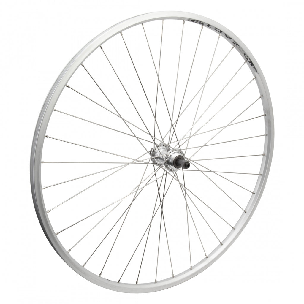 REAR 700x35 622x19 WEI ZAC19 SILVER 36 ALLOY FW 5/6/7sp QR SILVER 135mm SS2.0SL