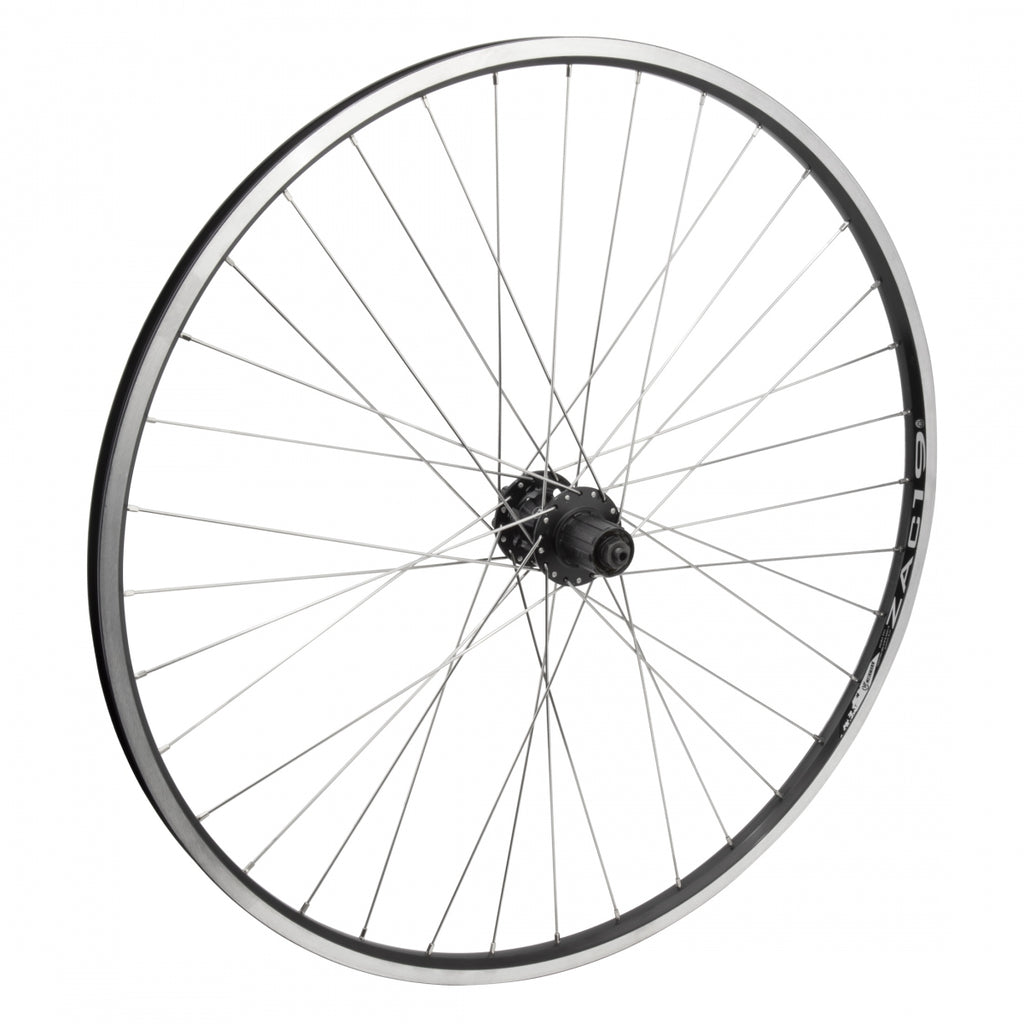 REAR 700x35 622x19 WEI ZAC19 BLACK MSW 36 ALLOY 8-10sCAS 6B QR BLACK 135mm SS2.0SL
