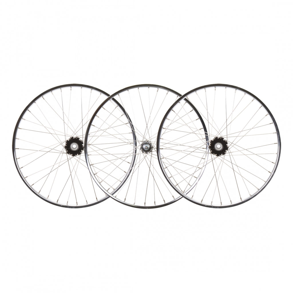 SET 24x2.125 507x28 STEEL CP 36 TRIKE15mm w/BEARINGS 12gUCP
