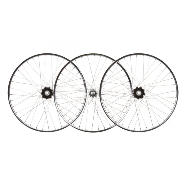 SET 24x2.125 507x28 STEEL CP 36 TRIKE15mm w/BEARINGS 12gUCP