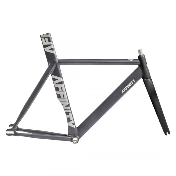 AFFINITY TRACK KISSENA ALLOY XS w/FORK-WithBrakeHOLE D-GY/L-GY