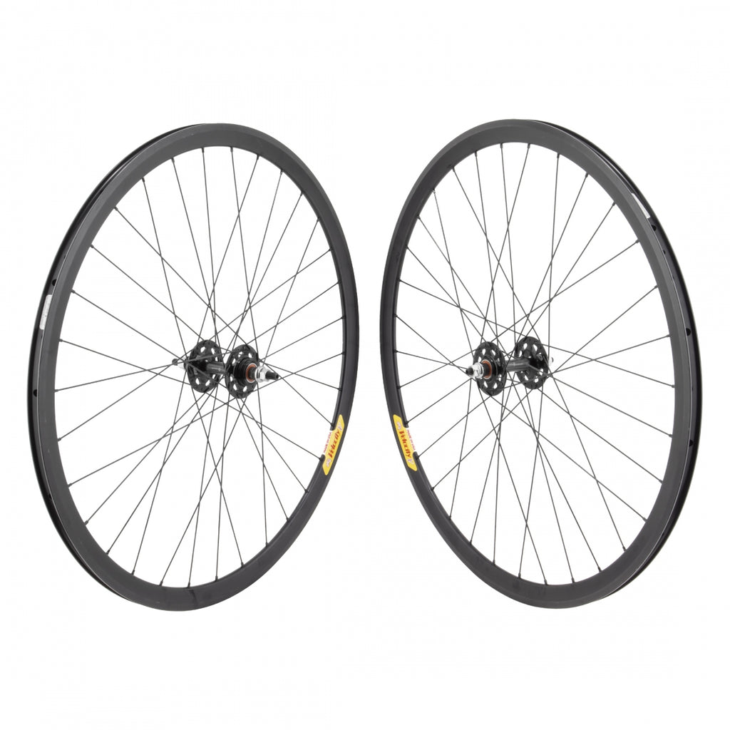 PAIR 700 622x14 VELO DEEP-V BLACK NMSW 32 ORIGIN 8 FX/FX SEAL BLACK 120mm DTI2.0BK