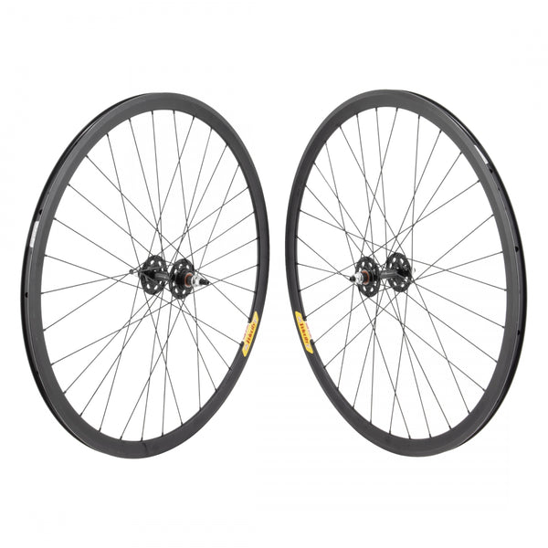 PAIR 700 622x14 VELO DEEP-V BLACK NMSW 32 ORIGIN 8 FX/FX SEAL BLACK 120mm DTI2.0BK