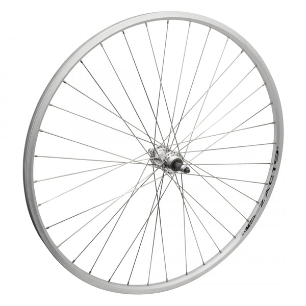 REAR 700x35 622x19 WEI ZAC19 SILVER 36 ALLOY FW 5/6/7sp BO SILVER 135mm SS2.0SL