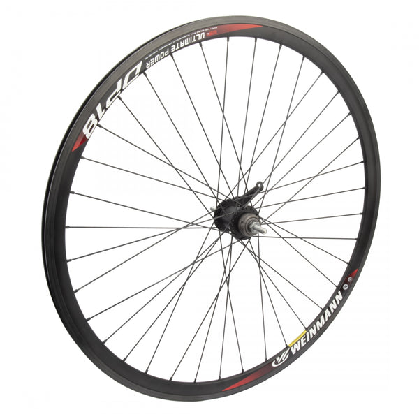 REAR 700 622x12 WEI DP18 BLACK NMSW 36 SHIMANO CB BLACK 110mm DTI2.0BK w/TRIM KIT
