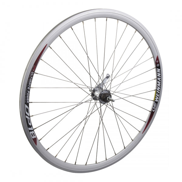 REAR 700 622x12 WEI DP18 SILVER NMSW 36 SHIMANO CB SILVER 110mm DTI2.0SL w/TRIM KIT