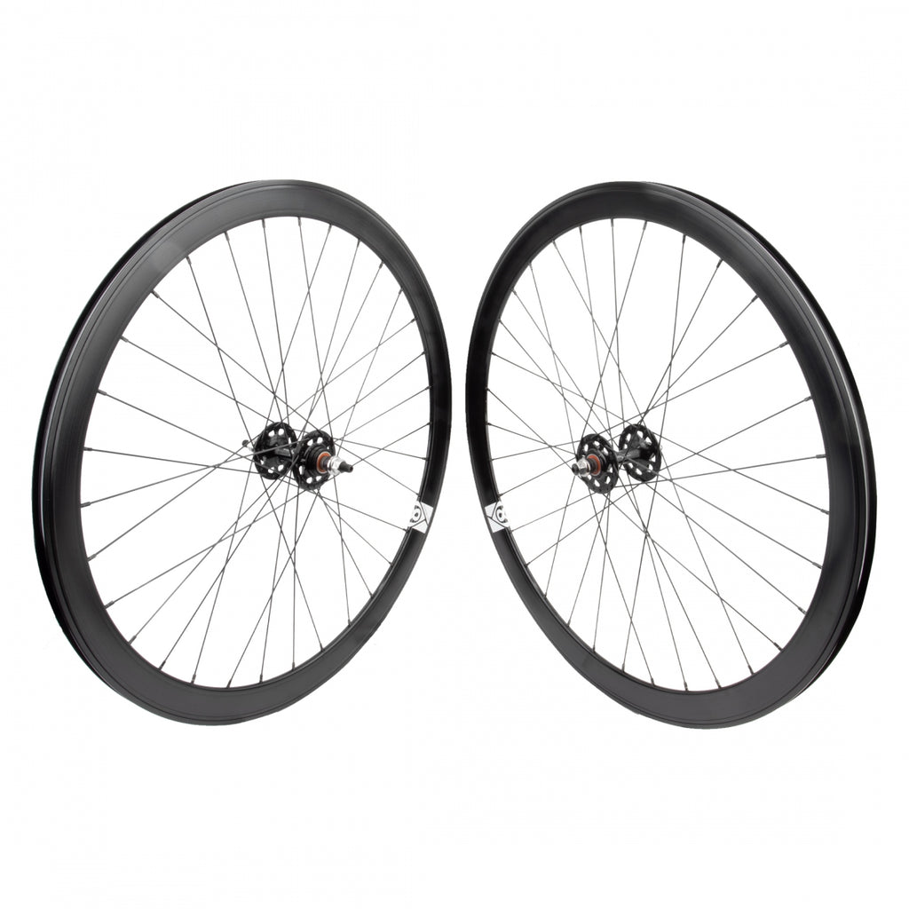 PAIR 700 622x15 ORIGIN 8 42mm BLACK NMSW 32 ORIGIN 8 FX/FX SEAL BLACK 120mm DTI2.0BK