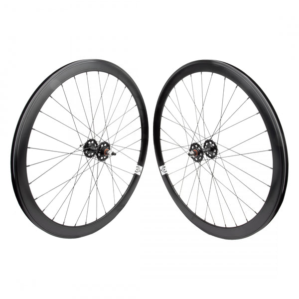 PAIR 700 622x15 ORIGIN 8 42mm BLACK NMSW 32 ORIGIN 8 FX/FX SEAL BLACK 120mm DTI2.0BK