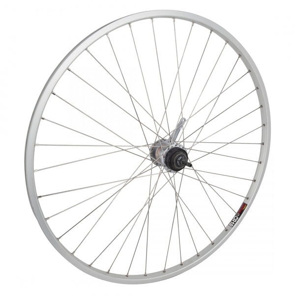 REAR 700 622x18 SUN CR18 SILVER 36 SHIMANO NEX 3C41 3sp CB SILVER 120mm DT2.0SL