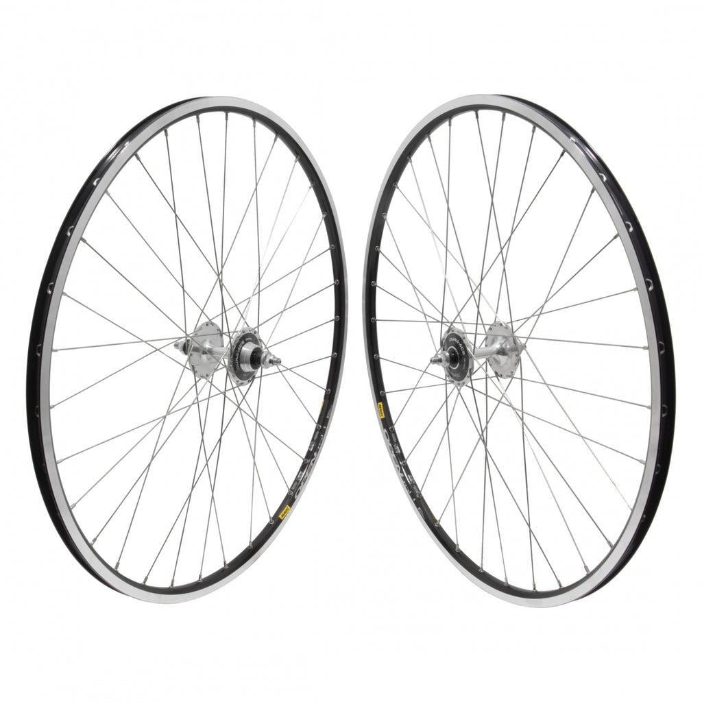 PAIR 700 MAV OPEN PRO BLACK 32 7600 FX/FX SILVER DT2.0/1.8SL