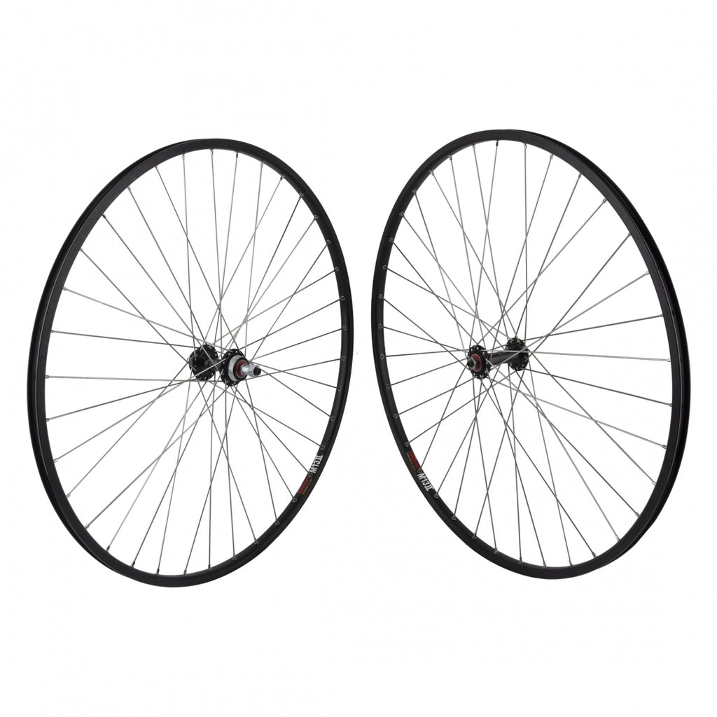PAIR 700 622x13 SUN M13 BLACK 36 ORIGIN 8 RD2100 FW 5/6/7spQR SEAL BLACK 126mm DTI2.0SL