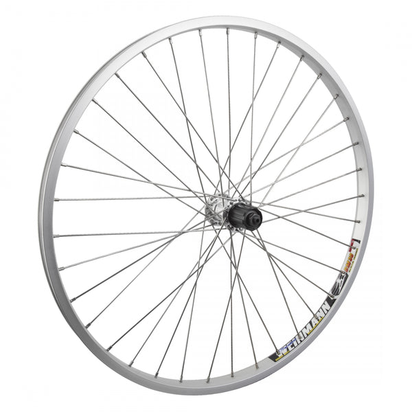 REAR 26x1.75 559x24 WEI DM30 SILVER 36 ALY8-10sCAS SILVER 135mm 12gSS