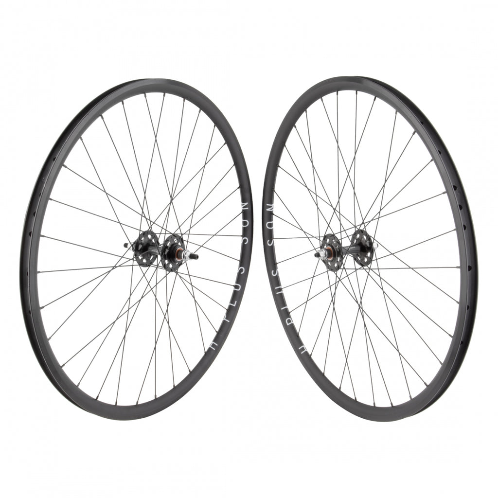 PAIR 700 622x18 H+SON ARCHETYPE BLACK 32 ORIGIN 8 FX/FX SEAL BLACK DT2.0BK