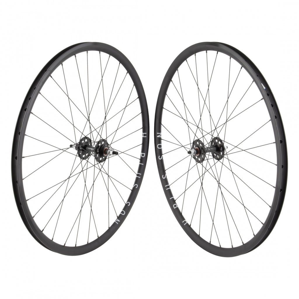 PAIR 700 622x18 H+SON ARCHETYPE BLACK 32 ORIGIN 8 FX/FX SEAL BLACK DT2.0/1.8BK