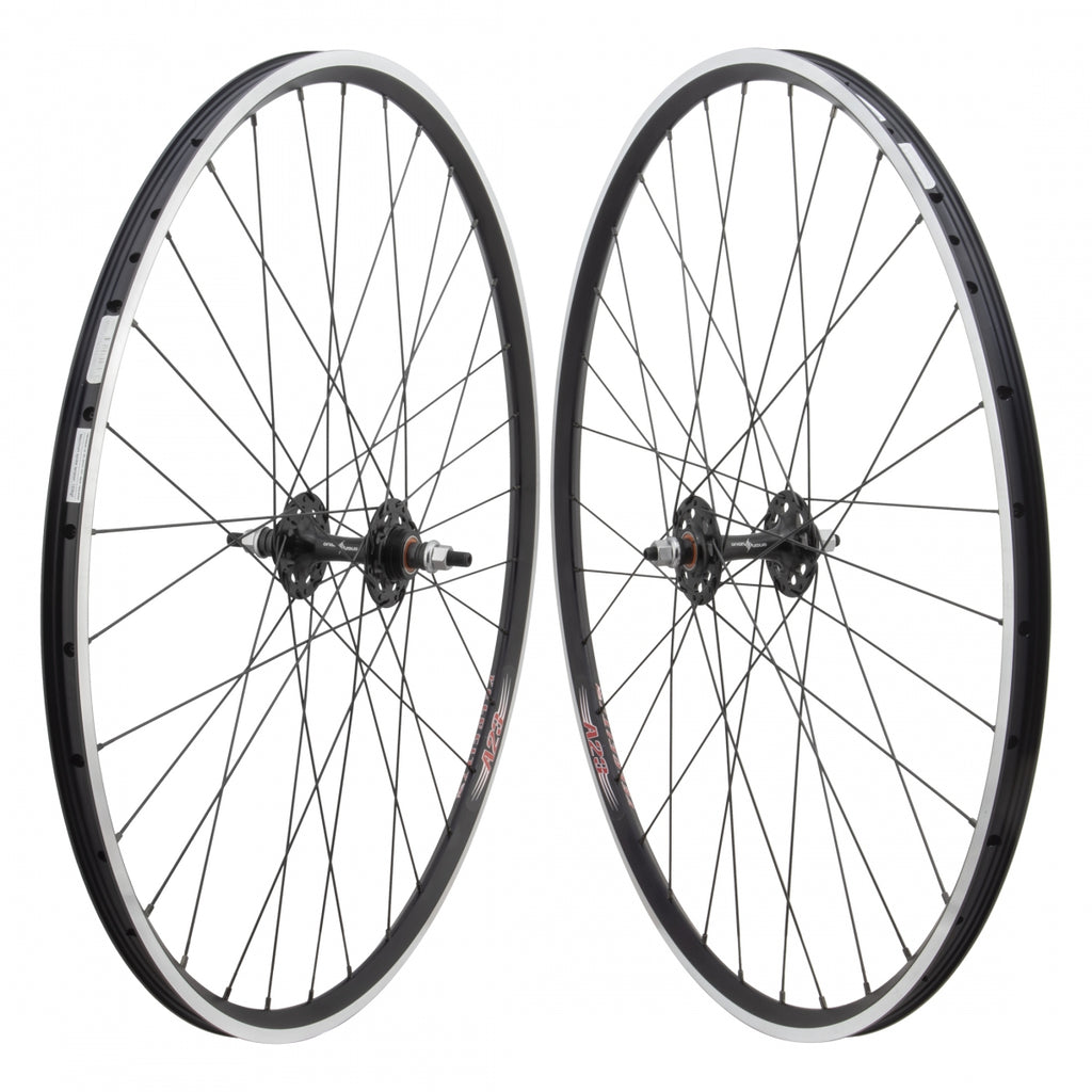 PAIR 700 622x18 VELO A23 BLACK MSW 32 OR8FX/FW SEAL BLACK 120mm SS2.0/1.8BK
