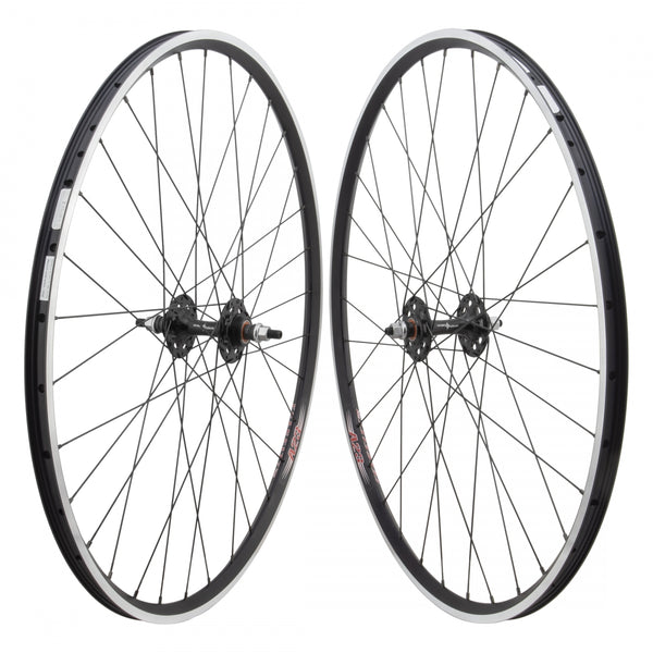 PAIR 700 622x18 VELO A23 BLACK MSW 32 OR8FX/FW SEAL BLACK 120mm SS2.0/1.8BK