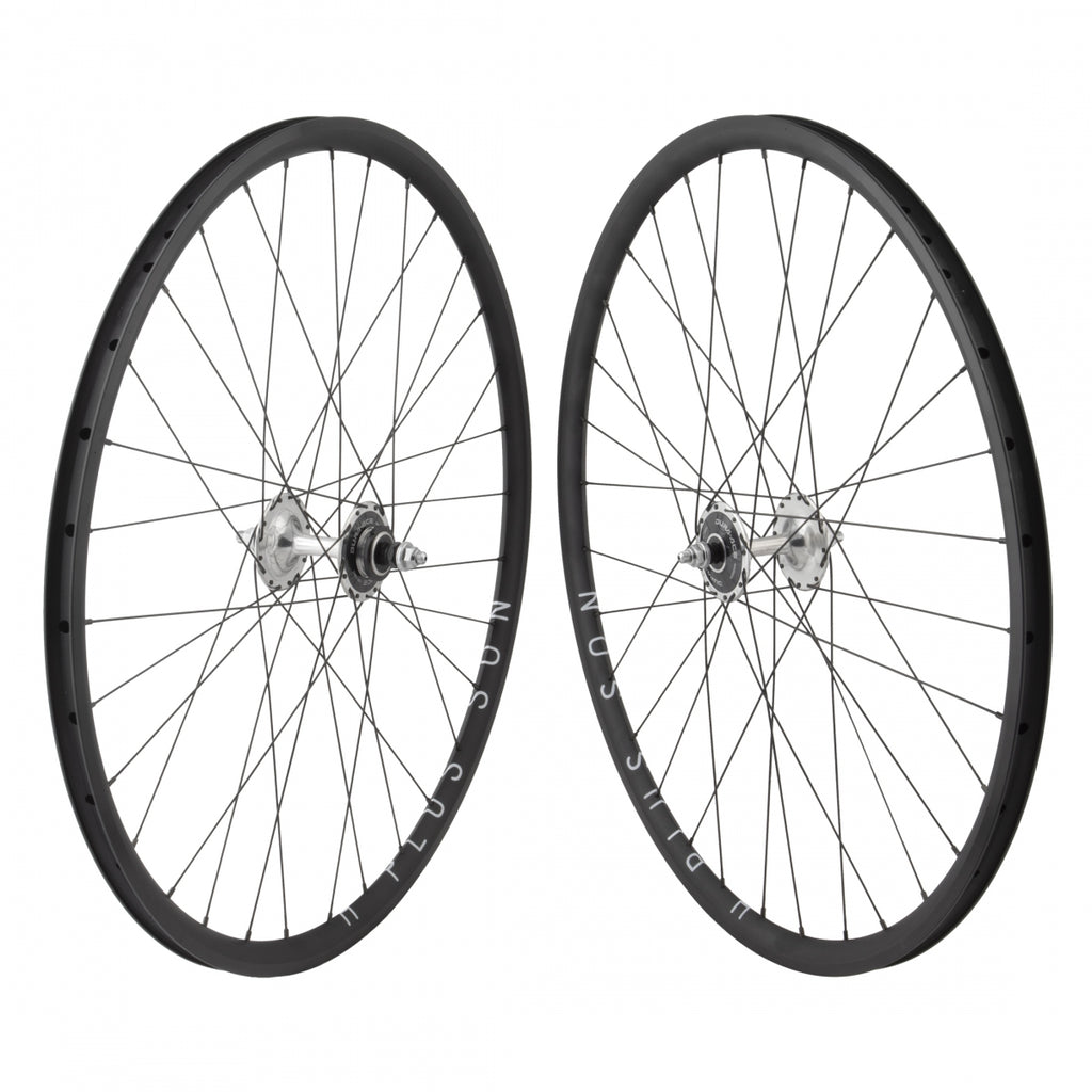 PAIR 700 622x18 H+SON ARCHETYPE BLACK 32 SHIMANO 7600 FX SILVER DT2.0/1.8BK