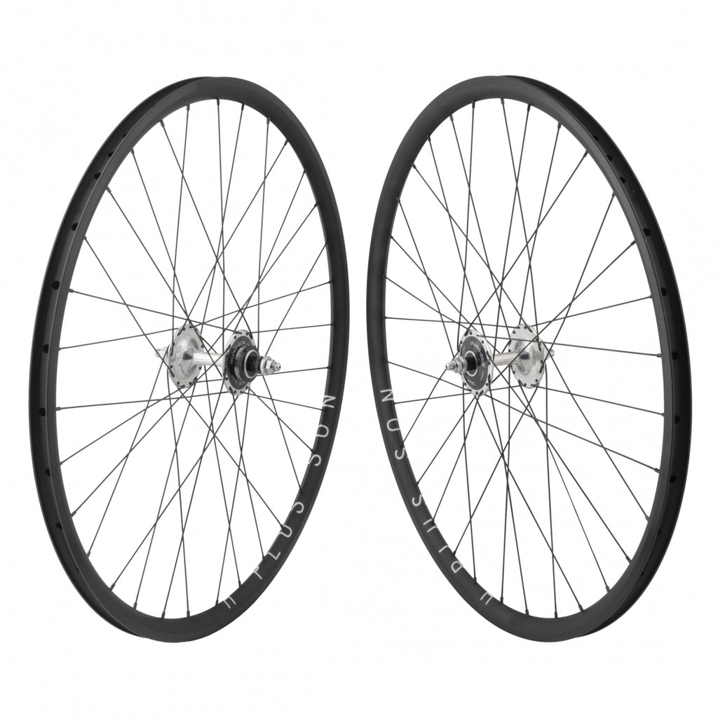 PAIR 700 622x18 H+SON ARCHETYPE BLACK 32 SHIMANO 7600 FX SILVER DT2.0/1.8BK