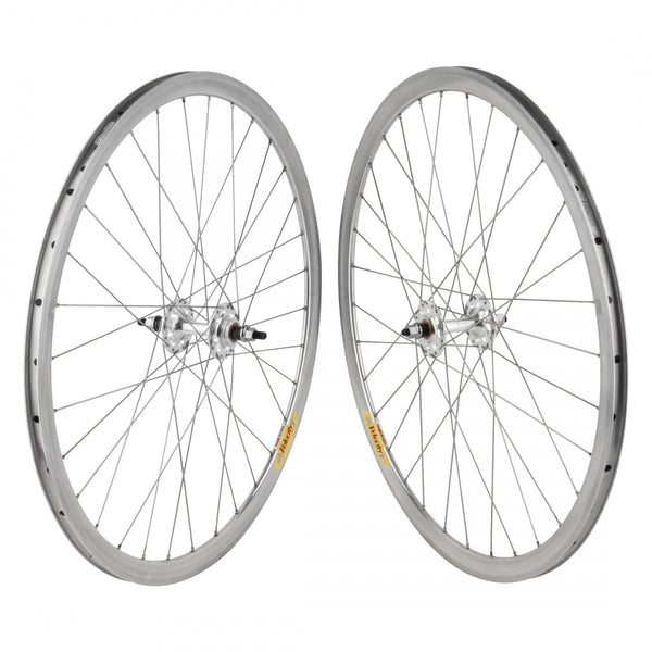 PAIR 700 622x14 VELO DEEP-V POL NMSW 32 ORIGIN 8 FX/FX SEAL SILVER SS2.0/1.8SL