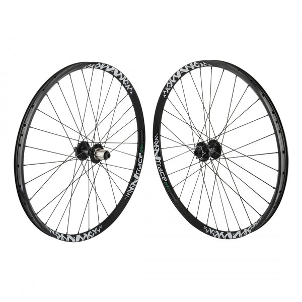 PAIR 27.5 584x29 RYDE TRACE TBLS BLACK 32 ORIGIN 8 MT3200 8-10sCAS 6B 15mm 12mm BLACK 110mm 148mm DTI2.0BK BOOST