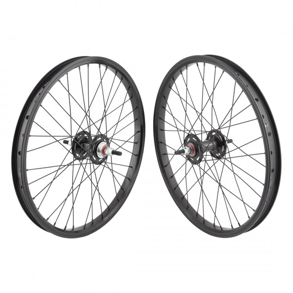 PAIR 20x1.75 406x24 BLACK-OPS DW1.1 BLACK 36 BLACK-OPS MX1100 1s FW SEAL 3/8 BLACK 110mm DTI2.0BK