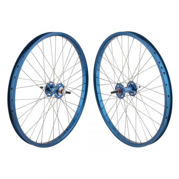PAIR 24x1.75 507x24 BLACK-OPS DW1.1 BLUE 36 BLACK-OPS MX1100 1s FW SEAL 3/8 BLUE 110mm DTI2.0SL