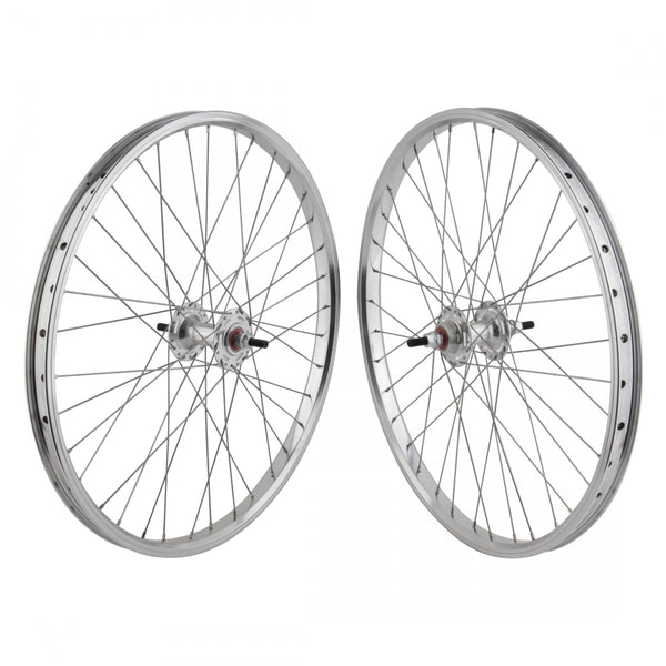 PAIR 24x1.75 507x24 BLACK-OPS DW1.1 SILVER 36 BLACK-OPS MX1100 1s FW SEAL 3/8 SILVER 110mm DTI2.0SL