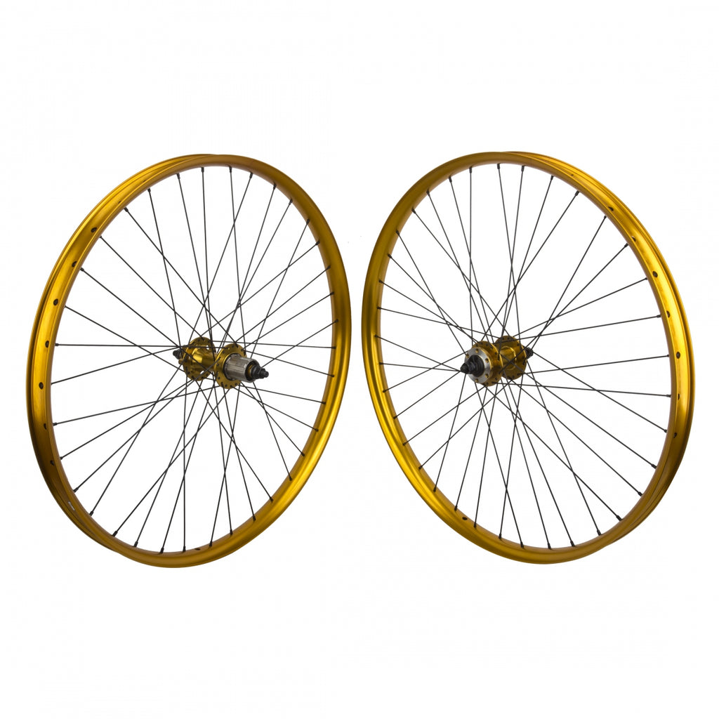 PAIR 27.5 584x36 SE BIKES OM DURO GOLD 36 SE RACING OM DURO 8-10sCAS 6B 3/8 LOOSE SEAL GOLD 110mm 148MM DTI2.0BK
