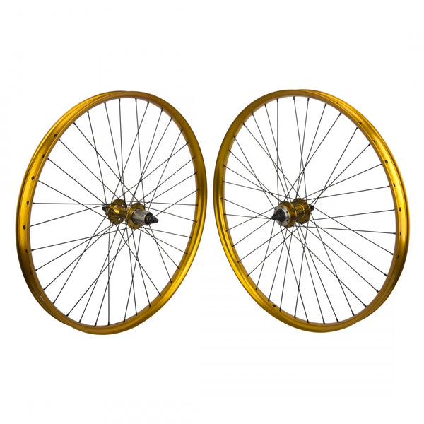 PAIR 27.5 584x36 SE BIKES OM DURO GOLD 36 SE RACING OM DURO 8-10sCAS 6B 3/8 LOOSE SEAL GOLD 110mm 148MM DTI2.0BK