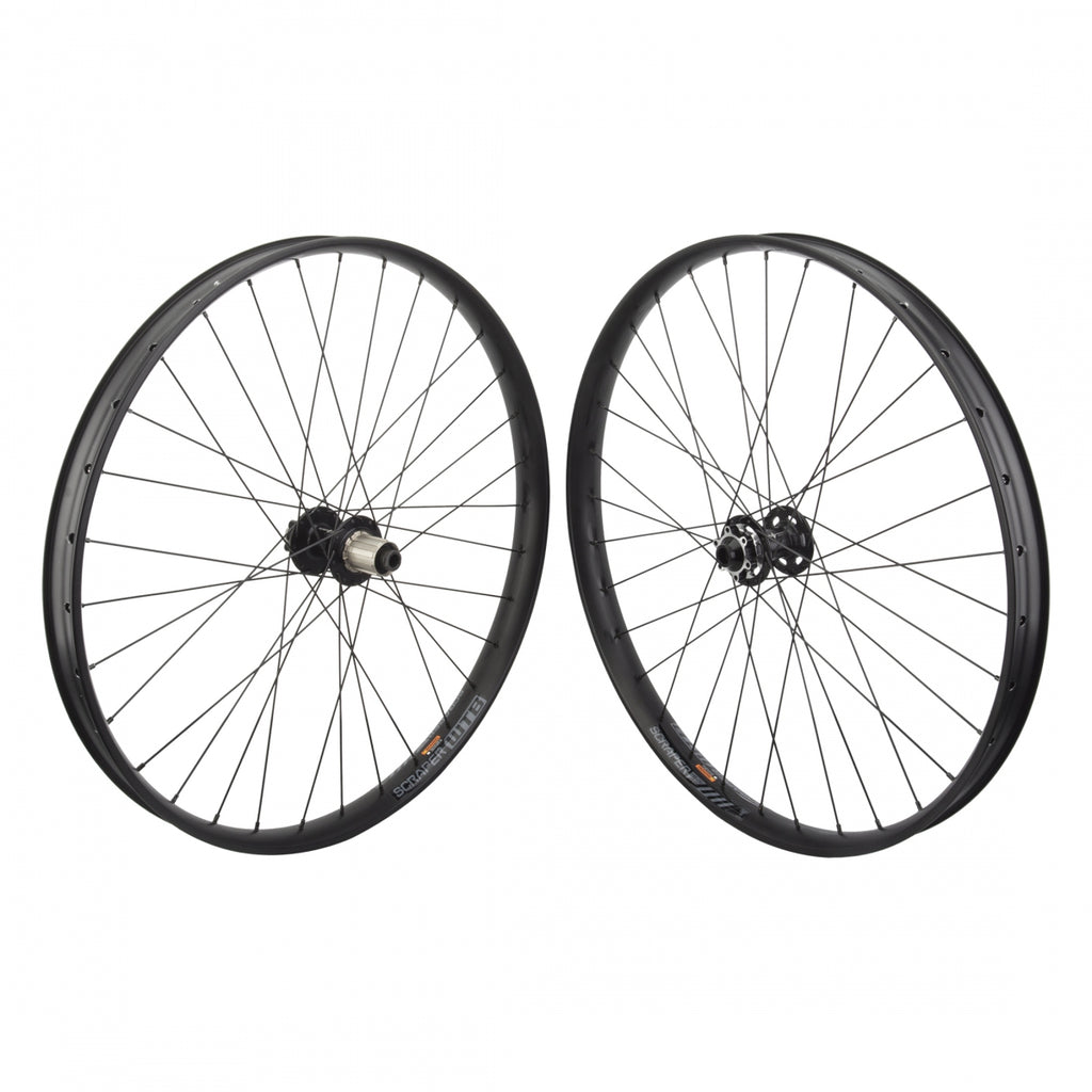 PAIR 26x1.5 559x40 WTB SCRAPER i40 TCS BLACK DISC 32 ORIGIN 8 MT3100 8-10sCAS 6B 15mm 12mm BLACK 142mm DTI2.0BK
