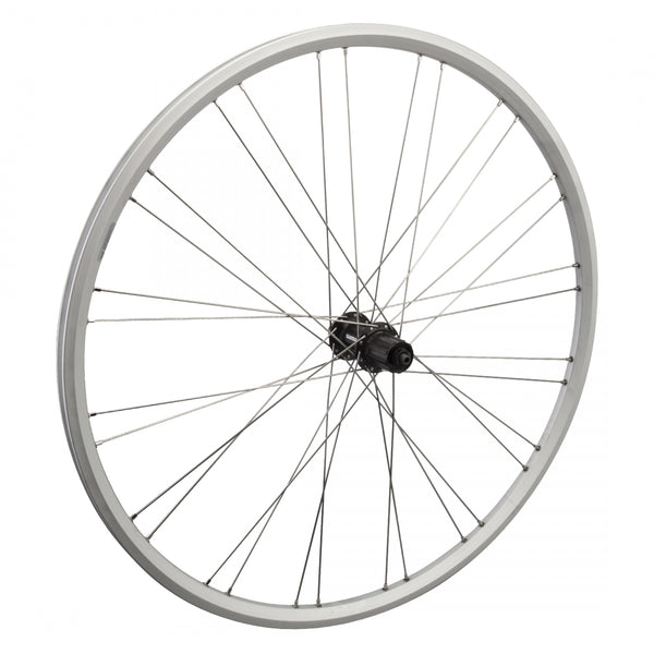 REAR 700 622x19 RYDE Z2000 SILVER 32 SHIMANO RM35 8-10sCAS CL w/6B ADAPTOR QR BLACK 135mm DTI2.0SL