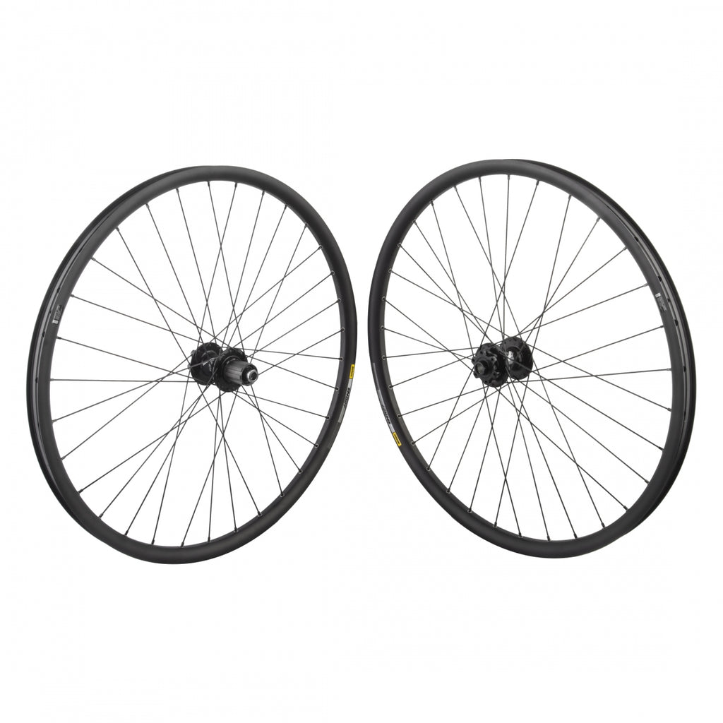 PAIR 27.5 584x27 MAV EN827 TBLS BLACK DISC 32 SRAM MTH716/746 8-10sCAS 6B 15mm 12mm BLACK 142mm DTI2.0BK