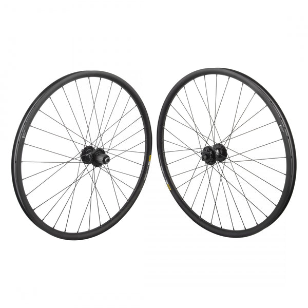 PAIR 27.5 584x27 MAV EN827 TBLS BLACK DISC 32 SRAM MTH716/746 8-10sCAS 6B 15mm 12mm BLACK 142mm DTI2.0BK