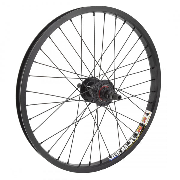 REAR 20x1.75 406x24 WEI DM30 BLACK NMSW 36 BLACK-OPS MX5100 9T FREECOASTER LHD BO 14mm SEAL BLACK 110mm DTI2.0BK