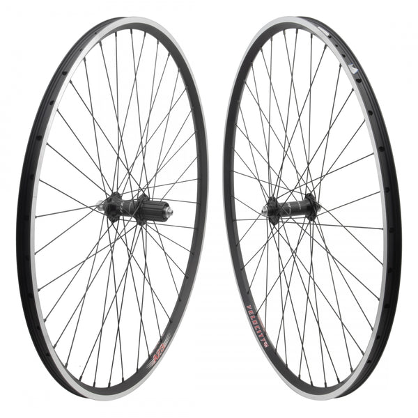 PAIR 700 622x18 VELO A23 BLACK MSW 36 SHIMANO R7000 8-11sCASS QR BLACK 130mm DT2.0/1.8BK