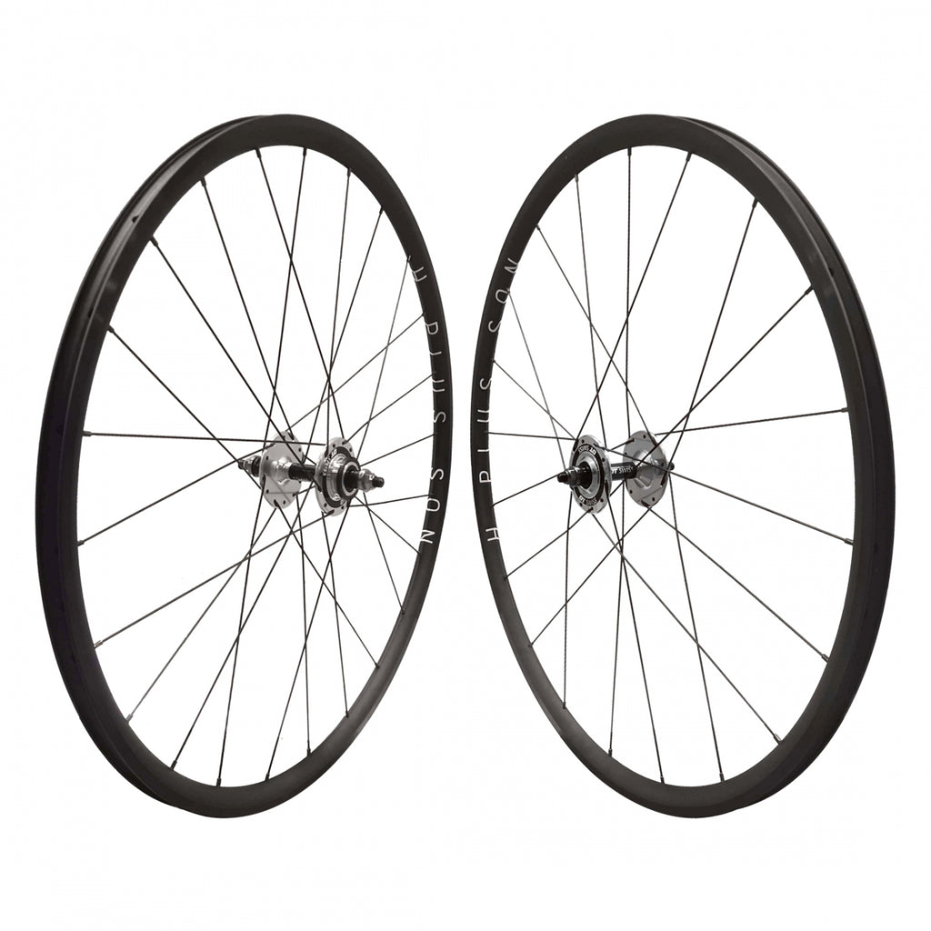 PAIR 700 622x17.6 H+SON ARCHETYPE BLACK MSW 20/24 DT 370 FX/FX SILVER 120mm DT2.0BK